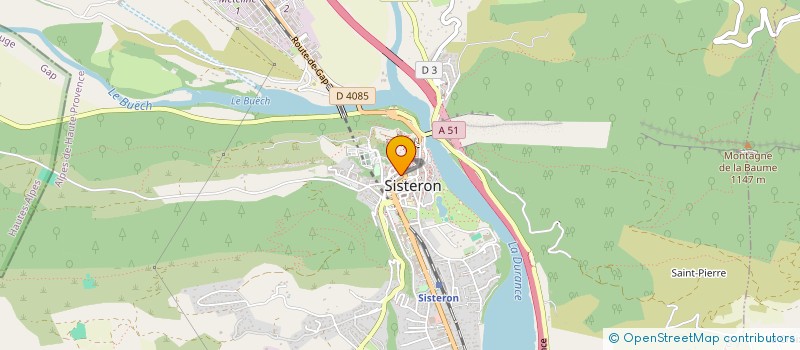 localisation de l'entreprise MONSIEUR ETIENNE CIARAVINO à SISTERON