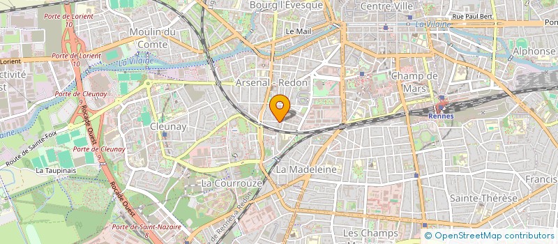 localisation de l'entreprise MONSIEUR ETIENNE CLARET  RENNES