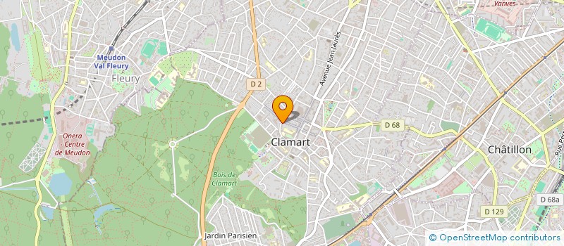 localisation de l'entreprise MONSIEUR ETIENNE CLAUDE à CLAMART