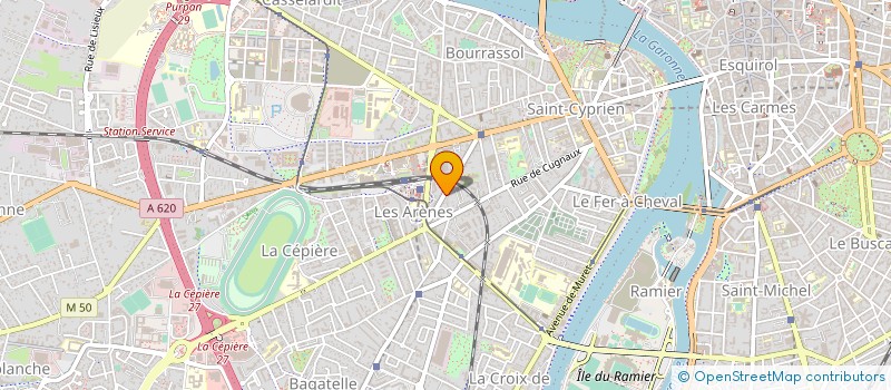 localisation de l'entreprise MONSIEUR ETIENNE CLIQUET à TOULOUSE