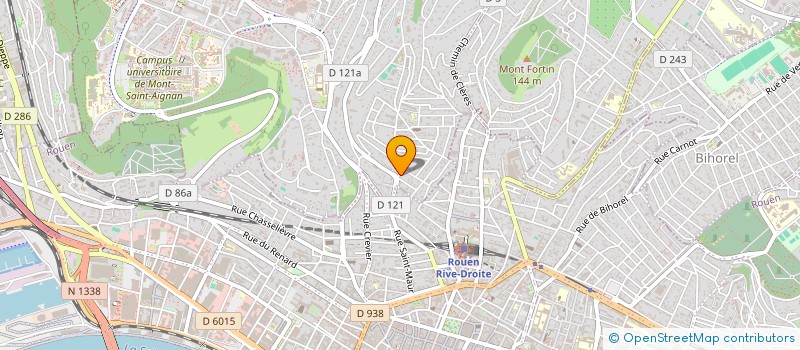 localisation de l'entreprise MONSIEUR ETIENNE CLOSSET  MONT-SAINT-AIGNAN