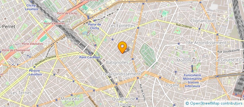 localisation de l'entreprise MONSIEUR ETIENNE CLOUET à PARIS