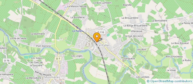 localisation de l'entreprise MONSIEUR ETIENNE CODET  GUIPAVAS