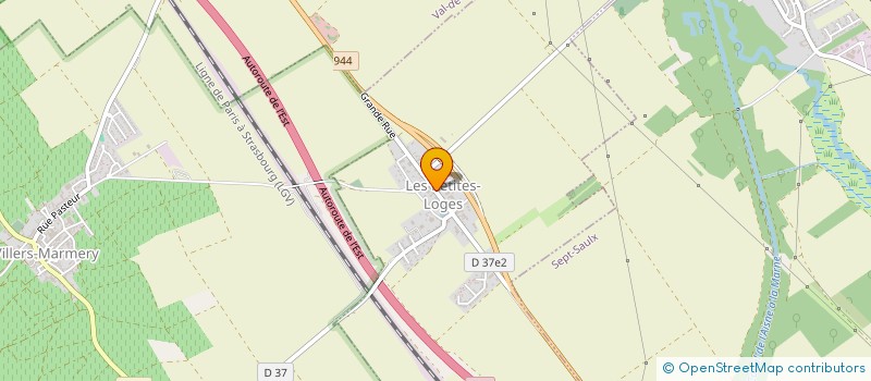 localisation de l'entreprise MONSIEUR ETIENNE COLLARD  LES PETITES-LOGES