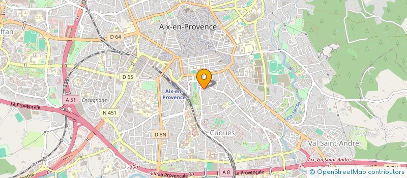 localisation de l'entreprise MONSIEUR ETIENNE CONSTANTINESCO à AIX-EN-PROVENCE