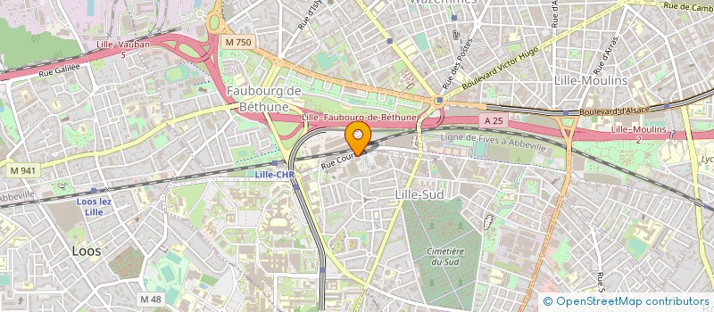 localisation de l'entreprise MONSIEUR ETIENNE COQUIN  LILLE
