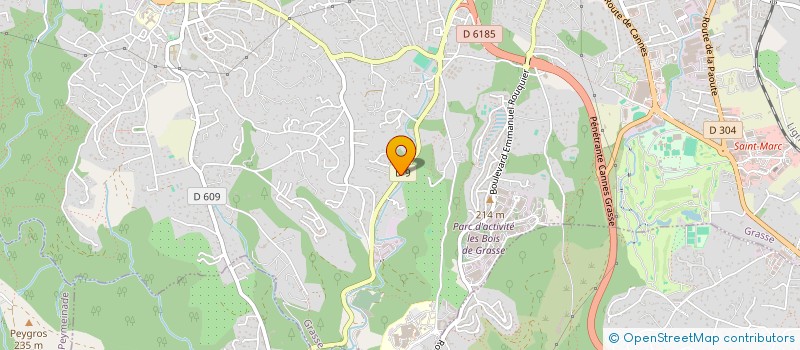 localisation de l'entreprise MONSIEUR ETIENNE CORDERO à GRASSE