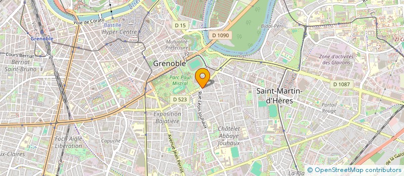 localisation de l'entreprise MONSIEUR ETIENNE CORGET à GRENOBLE