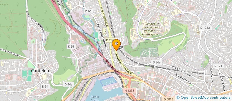 localisation de l'entreprise MONSIEUR ETIENNE CORNU  ROUEN