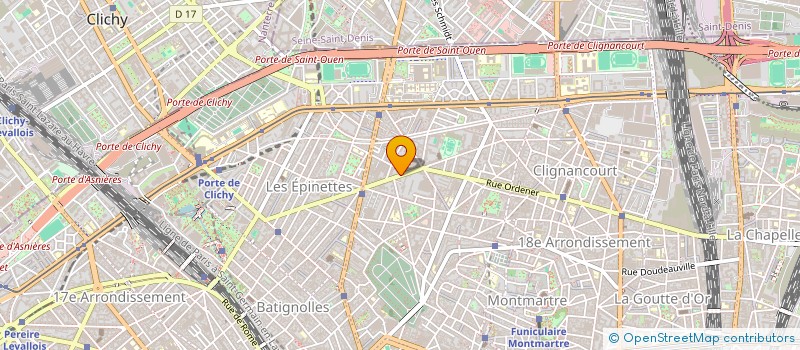 localisation de l'entreprise MONSIEUR ETIENNE CORNU-THENARD  PARIS