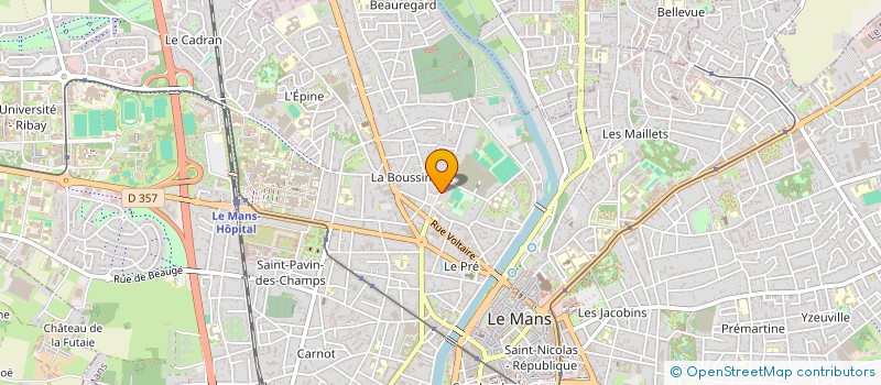localisation de l'entreprise MONSIEUR ETIENNE CORRE à LE MANS
