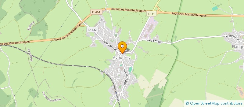 localisation de l'entreprise MONSIEUR ETIENNE COURTOIS à AVOUDREY