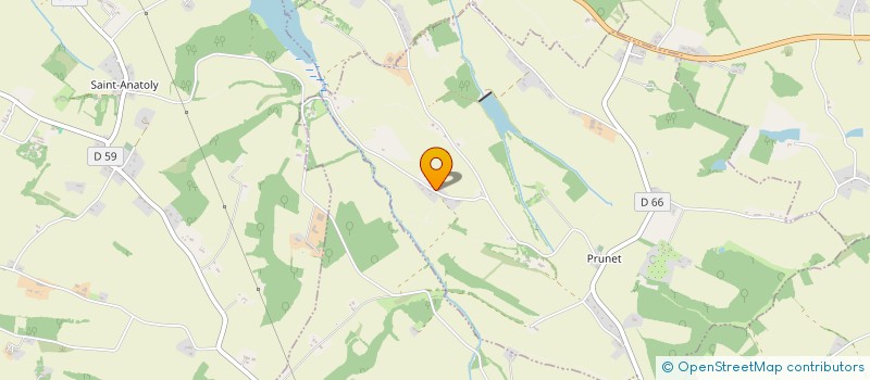 localisation de l'entreprise MONSIEUR ETIENNE CRASSOUS  AURIAC-SUR-VENDINELLE