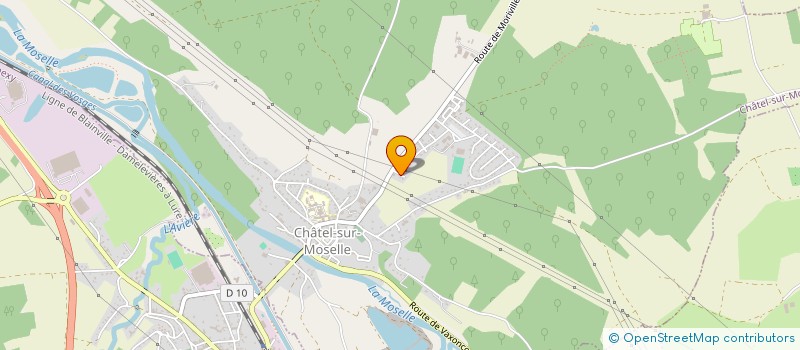 localisation de l'entreprise MONSIEUR ETIENNE CUNRATH à CHATEL-SUR-MOSELLE