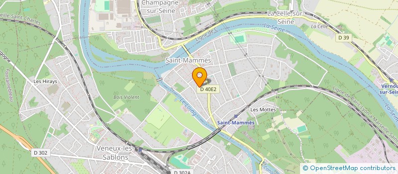 localisation de l'entreprise MONSIEUR ETIENNE CURRON à SAINT-MAMMES