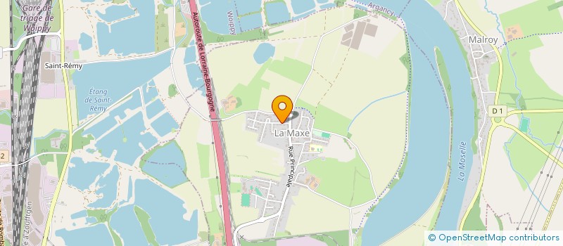 localisation de l'entreprise MONSIEUR ETIENNE DALMARD  LA MAXE