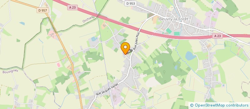 localisation de l'entreprise MONSIEUR ETIENNE DANNA  BEUVRY-LA-FORET