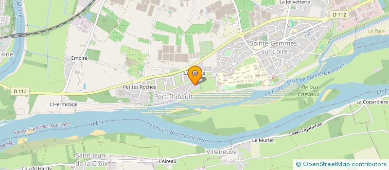 localisation de l'entreprise MONSIEUR ETIENNE DAVODEAU  SAINT-JEAN-DE-LA-CROIX