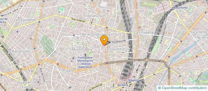 localisation de l'entreprise MONSIEUR ETIENNE DE CLERCK  PARIS