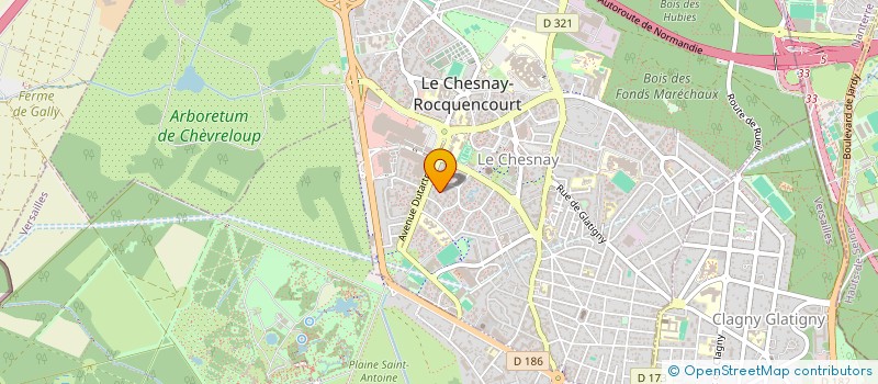 localisation de l'entreprise MONSIEUR ETIENNE DE MALGLAIVE à LE CHESNAY-ROCQUENCOURT