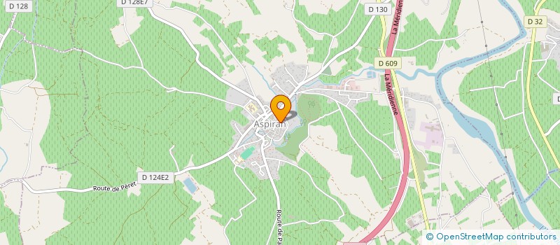 localisation de l'entreprise MONSIEUR ETIENNE DE OLIVEIRA à ASPIRAN