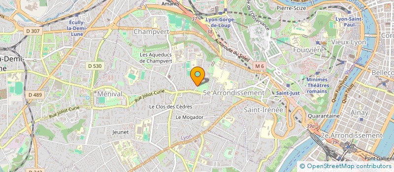 localisation de l'entreprise MONSIEUR ETIENNE DE TIMARY VAN DEN BERGHE DE BINCKUM à LYON