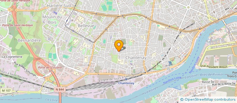 localisation de l'entreprise MONSIEUR ETIENNE DECAUDIN à NANTES