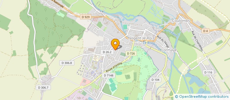 localisation de l'entreprise MONSIEUR ETIENNE DEFRANCE à NOGENT-LE-ROI