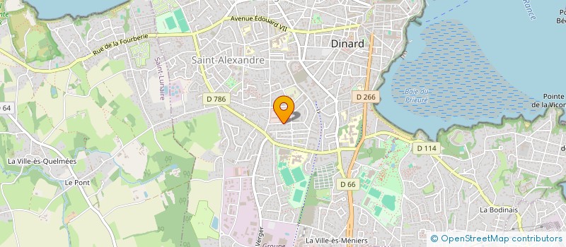 localisation de l'entreprise MONSIEUR ETIENNE DEHEEGHER  DINARD