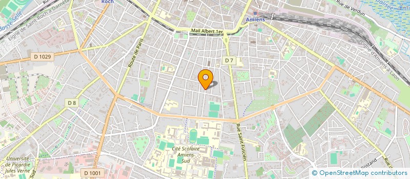 localisation de l'entreprise MONSIEUR ETIENNE DEMANGEON  AMIENS