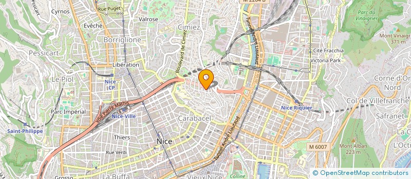 localisation de l'entreprise MONSIEUR ETIENNE DEPIERRE  NICE