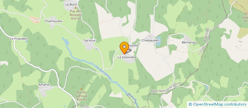 localisation de l'entreprise MONSIEUR ETIENNE DESNOUX  SAINT-MARTIAL-LE-VIEUX