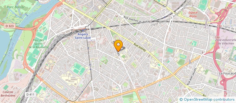 localisation de l'entreprise MONSIEUR ETIENNE DEVECHE  ANGERS