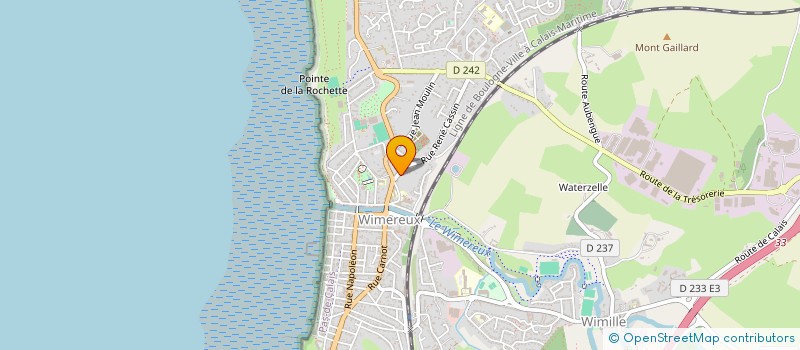 localisation de l'entreprise MONSIEUR ETIENNE DEVIN à WIMEREUX