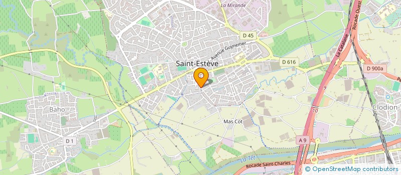 localisation de l'entreprise MONSIEUR ETIENNE DIJON  SAINT-ESTEVE