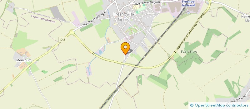 localisation de l'entreprise MONSIEUR ETIENNE DOBBELS  FRESNOY-LE-GRAND