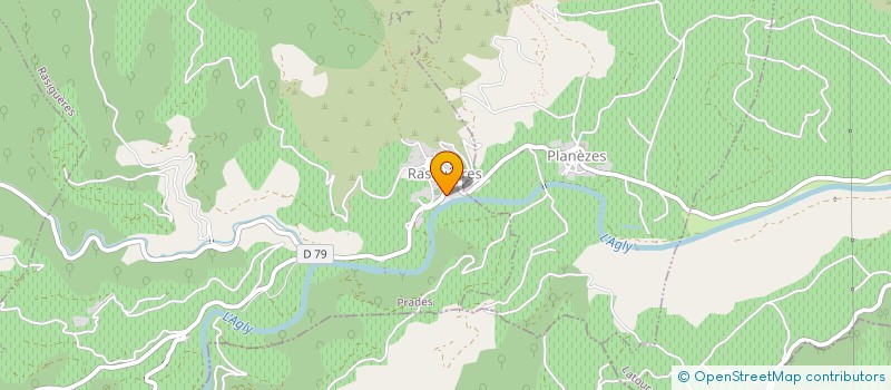 localisation de l'entreprise MONSIEUR ETIENNE DORNON  RASIGUERES