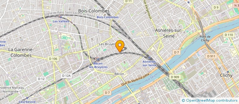 localisation de l'entreprise MONSIEUR ETIENNE DU BOYS à COURBEVOIE