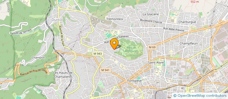 localisation de l'entreprise MONSIEUR ETIENNE DUBOIS  CLERMONT-FERRAND