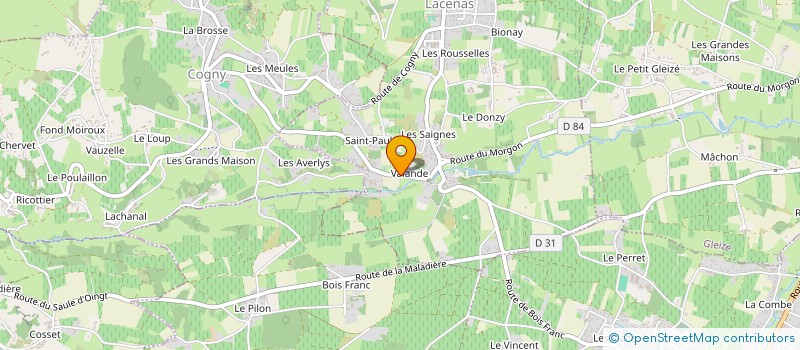 localisation de l'entreprise MONSIEUR ETIENNE DUBOIS  LACENAS