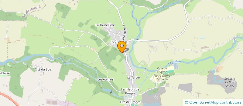localisation de l'entreprise MONSIEUR ETIENNE DUBOIS à SEGRE-EN-ANJOU BLEU
