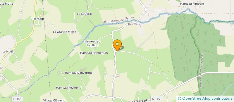 localisation de l'entreprise MONSIEUR ETIENNE DUBOS  BESNEVILLE