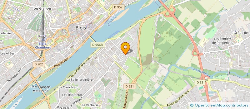 localisation de l'entreprise MONSIEUR ETIENNE DUGAS à BLOIS