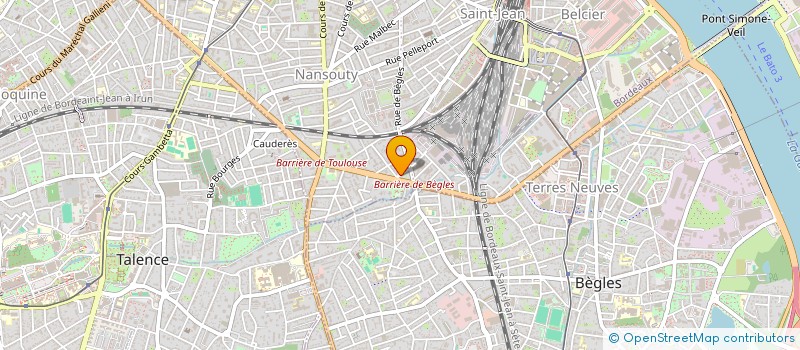 localisation de l'entreprise MONSIEUR ETIENNE DUJONCQUOY  BORDEAUX