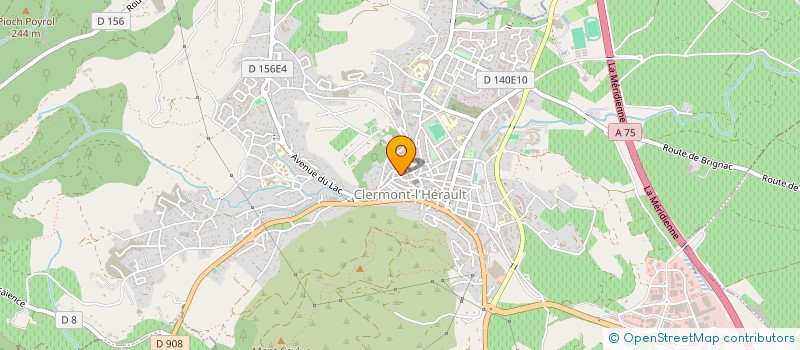 localisation de l'entreprise MONSIEUR ETIENNE DUMONT à CLERMONT-L'HERAULT