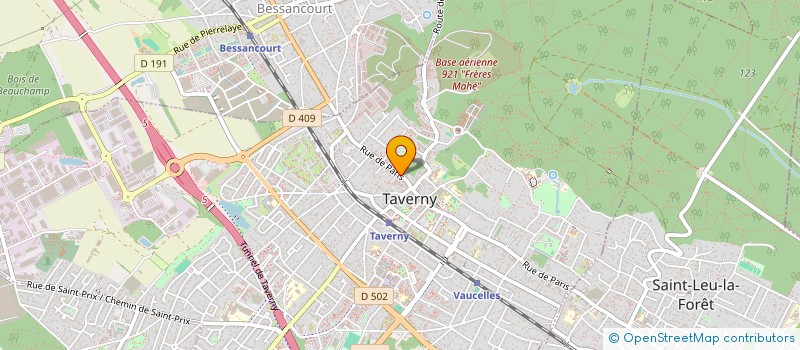 localisation de l'entreprise MONSIEUR ETIENNE DUPREY à TAVERNY