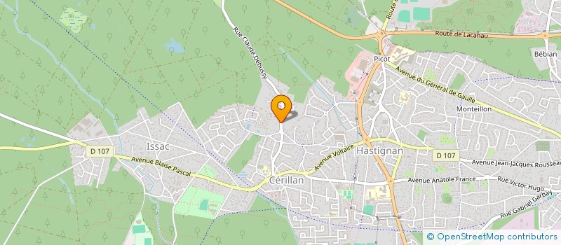 localisation de l'entreprise MONSIEUR ETIENNE DUPUCH  SAINT-MEDARD-EN-JALLES