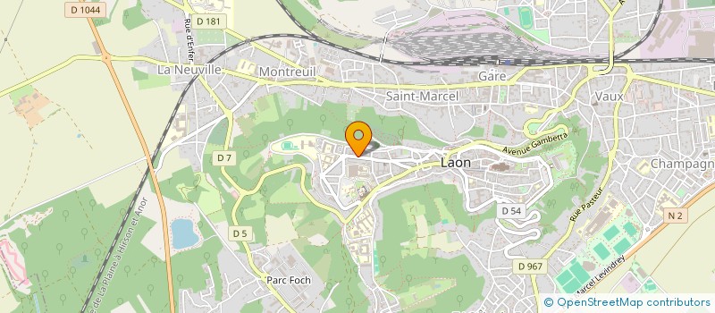 localisation de l'entreprise MONSIEUR ETIENNE DWORNIK à LAON