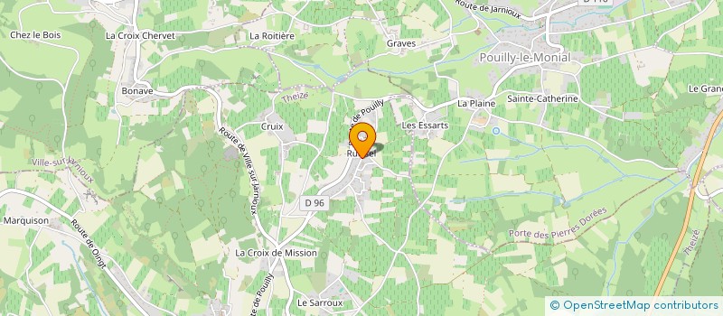 localisation de l'entreprise MONSIEUR ETIENNE DYE  THEIZE