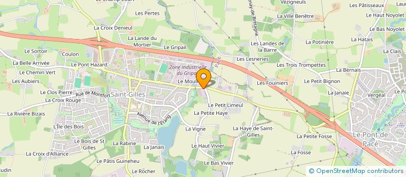 localisation de l'entreprise MONSIEUR ETIENNE EKOTTO  SAINT-GILLES